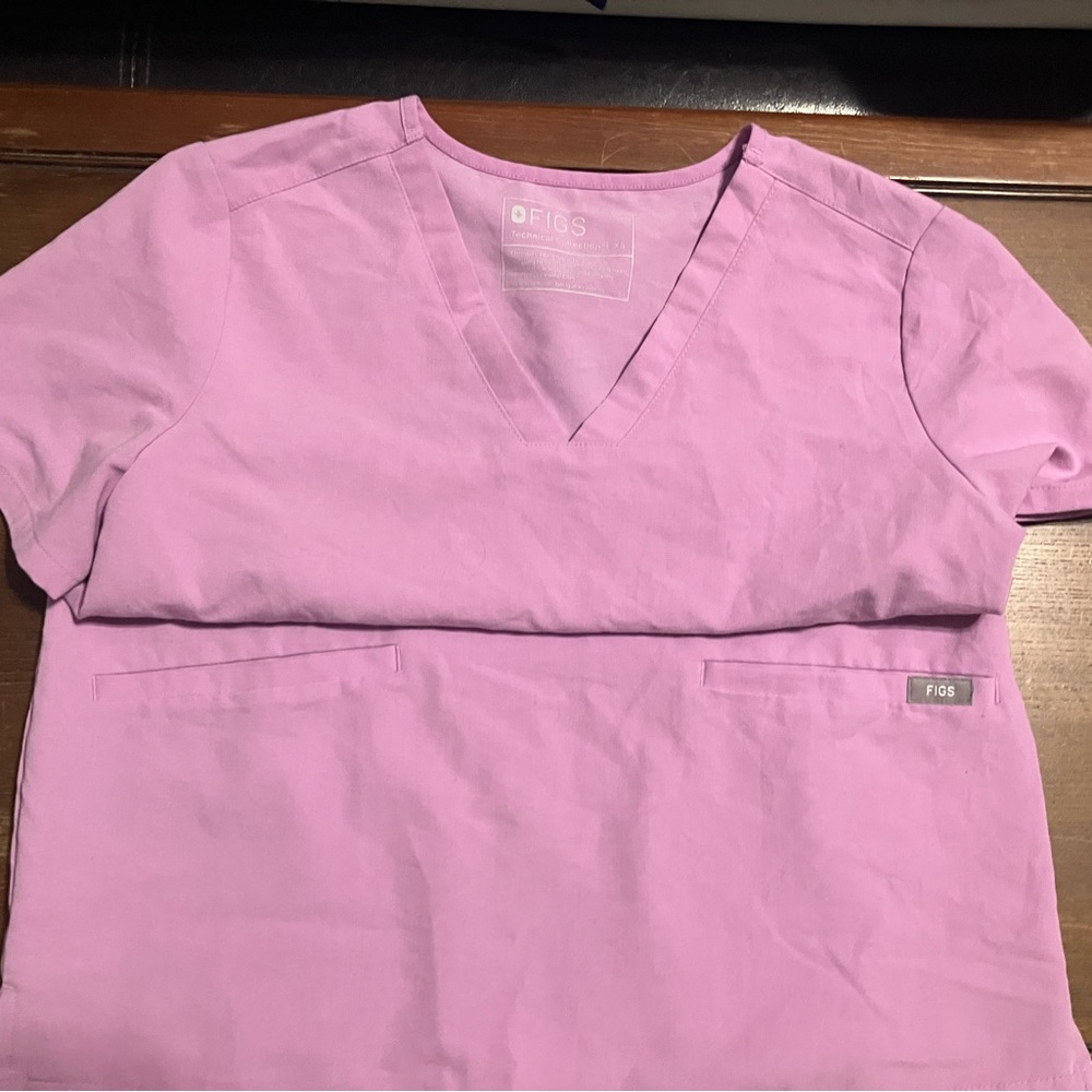 Figs 3-pocket scrub top Dusk size XS